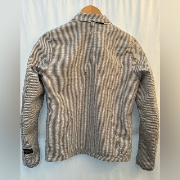 G-star sport jacket white/grey stripe - Picture 4 of 6